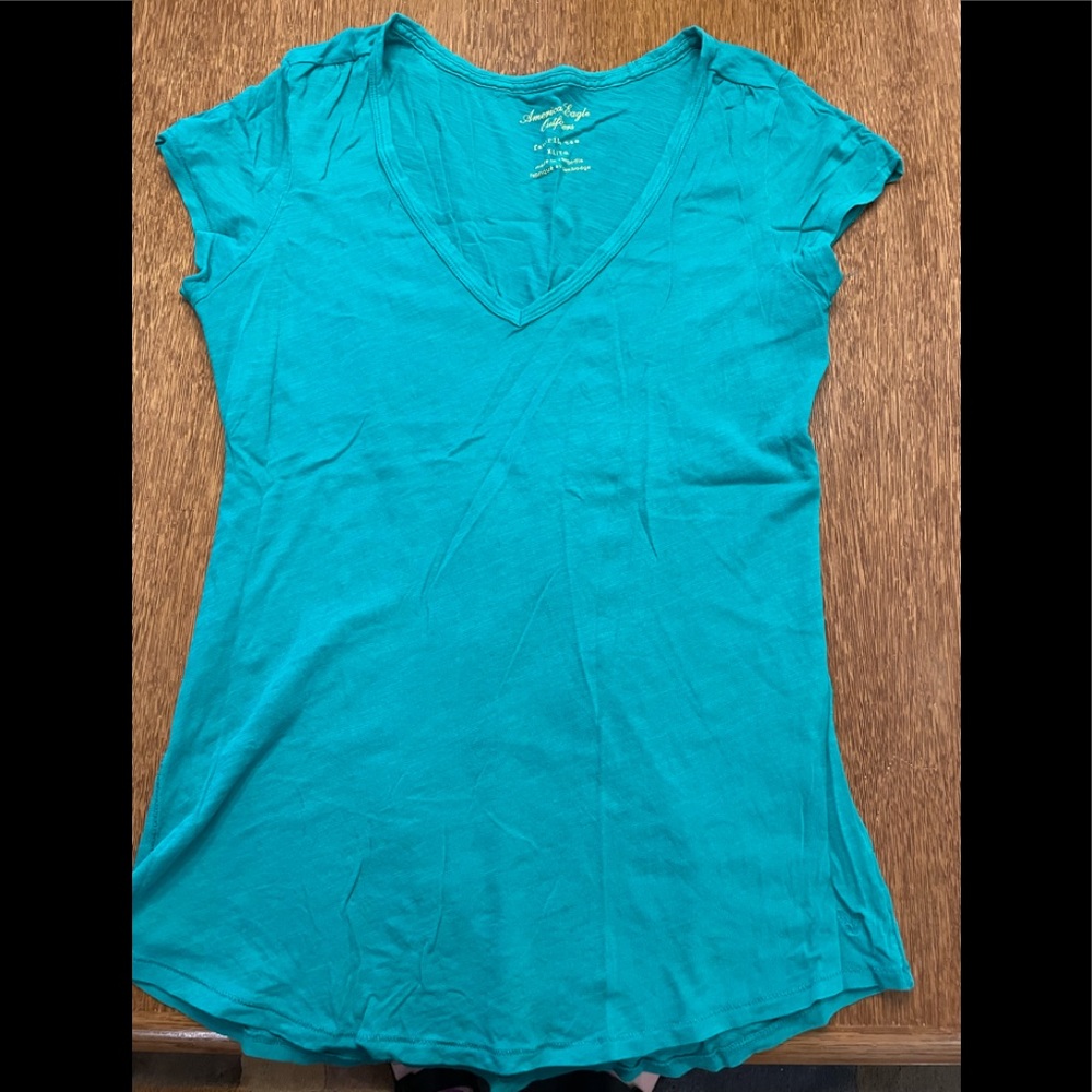 American Eagle Tee Shirt - green - XL
